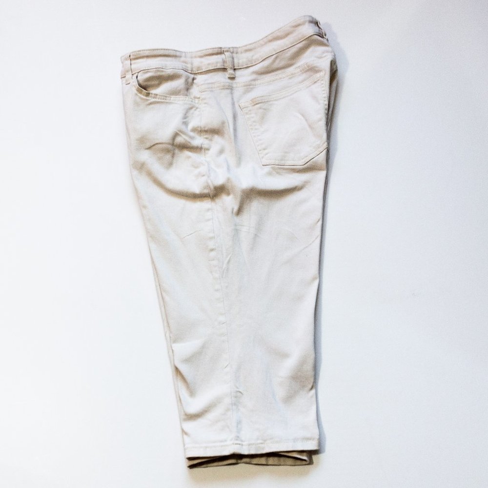 COPY - Ralph Lauren White Shorts Mid Length Cotton Blend